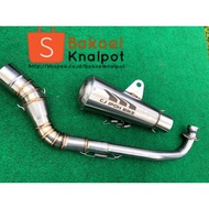 Cj ipoh Exhaust EX5 Racing Exhaust Wave/ Exhaust Dash lagenda exhaust/ kriss110 exhaust/ dream exhau