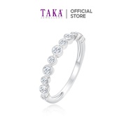 TAKA Jewellery Diamond Ring 9K Gold