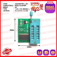 [ ZHANG TECHNOLOGY ] SOCKET ADAPTER CLAMP CONVERTER 1.8V 1.8 V 1.8 1.8V 3.3V 3.3V 3.3V SOP8 DIP8 FLA