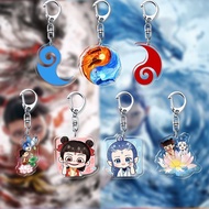 [Nezha's Demon Boy Haunting Sea] Nezha Ao Bing Magic Bead Spirit Pill Red Blue CP Cute Schoolbag Pen