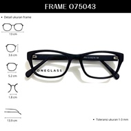 Oneglass - Unisex O75043 Eyeglass Frame Cermin Mata