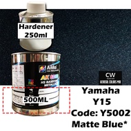 Matte Blue Yamaha  Y15 DOXOU Y5002 Engine Cover High Quality Paint CW DIY Aerosol Spray 0.5L or 1Lit