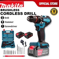 MAKITA Drill Brushless Cordless Drill Hammer Drill Impact Drill Screwdriver Drill Batteri (3980VF)