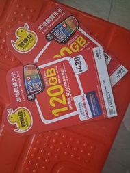 鴨聊佳 Mobile Duck 本地數據年卡