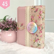 Sampul Al Quran A4 (Tanpa Quran) Katun Custom Bordir Nama A4 SPL