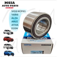 ALZA, VIOS NCP93, MYVI NEW 2018~2023, YARIS, PRIUS C P-AU0867-2 FRONT WHEEL BEARING NTN
