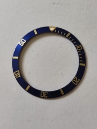原裝早期 Rolex 平頭4 Submariner 16613 T25 藍色 Bezel 錶圈 圈片