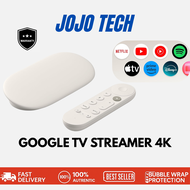 (Ready Stock) Google TV Streamer (4K) Android 10 32GB Netflix Certified Dolby Vision Atmos Up to 4K 