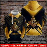 XZX180305   Freemason Masonic Lodge Freemasonry All Over Print Hoodie 20