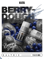 [ Salt Nic ] Makna V1 Berry Dough With Ice Sensation By Unionlabs 30Mg 30Ml Liquid
