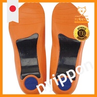 KOMINE Arch Support Sports Insole for Motorcycle, Orange, Free, BK-205 989