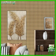 SUCHENSG Wall Sticker, Self-adhesive  Rattan Wallpaper, Removable Waterproof PVC Furniture Renovatio