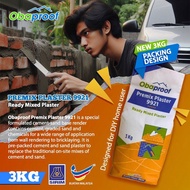 3 in 1 Cement Mix Simen Sedia Campur Pre Mix Plaster 3kg Cement Plaster