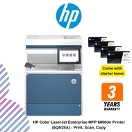 [PREORDER-CHAT SELLER] HP Color LaserJet Enterprise MFP 6800dn Printer (6QN35A) - Print, Scan, Copy