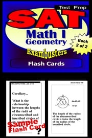 SAT Math Level I Test Prep Review--Exambusters Geometry Flash Cards--Workbook 2 of 2 SAT II Exambusters
