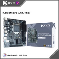 Kyo Kaizen B75 M.2 Nvme Lga1155 Ddr3 B75 Motherboard Mobo B75 Original and Trusted