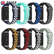 CHINK Strap Accessory Two-Color Watchband Replacement for Huawei Band 6 Honor Band 6