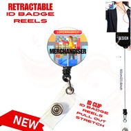 New Merchandiser Id Clip Retractable id Badge Id Holder Name tag