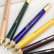 6 Colors All Japan OHTO Wooden Shaft Mechanical Pencil 2.0mm (APS-680E) Log Pen Body Design Award Af