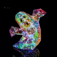 Prism Rainbow Ghost Halloween Ghost Decoration Prism Iridescent Ghost Lamp Halloween  Ghost Decorati