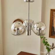Bauhaus Medieval Space Age Chandelier Silver Modern Living Room Bedroom Dining Room Study Designer Lamps Wall Lamp