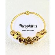 [LIVE] Theophilus Bracelet Gold Plated Charms / Pandora Charm