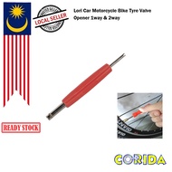 Tire Valve Opener Pembuka Kepala Tube Tiub Tubeless Tire Stem Core Remover Repair Installer Tool Mot
