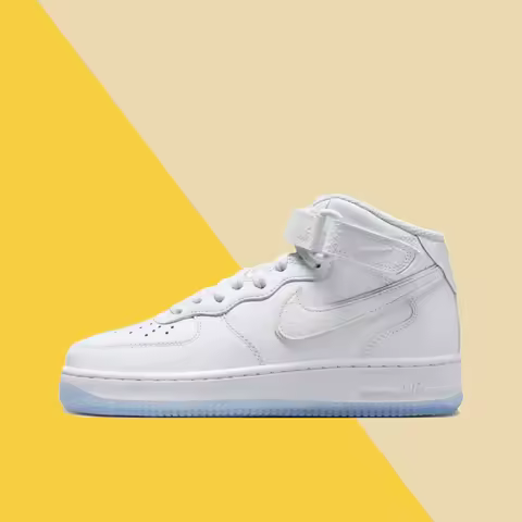 Nike Air Force 1 Mid Unisex Sneakers - Classic Design, Ankle Support & All-Day Cushioned Comfort for