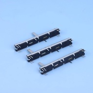 [MAKY] 1pcs 75mm Straight Slide Potentiometer 8Pins A103 Double Fader A10K Soundcraft EFX8 Fader A10