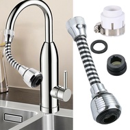 Leisure_360° Flexible Faucet Extender Bendable Kitchen Sink Tap Spray Head Attachment