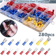 Skun Cable Connector pcs Terminal Insulated Skun Spade Terminal Connector