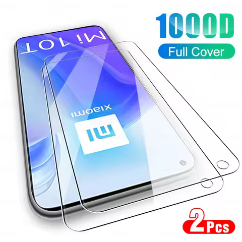 2Pcs Protective Glass For Xiaomi Mi 15T 10T Pro 10T Lite 14T Pro 10i 5G 1000D Clear Front Tempered F