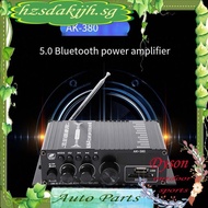 K5-AK380 Bluetooth Amplifier HiFi Audio Karaoke 2 Channel Home Theater Amplifier Power Class D Ampli