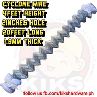 ❒☄Cyclone Wire 4 feet x2 inches Hole Guage14 | Nationwide Shipping Cash on delivery