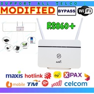 RS860 Ultra+ MODEM MODIFIED UNLIMITED 4G Wi-Fi LTE CPE WIFI Router Modem High Speed 4G LTE