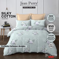Novelle 950TC Silky Cotton Bedsheet Set I Fitted Sheet I Bedsheet Cover I Cotton Bedsheet