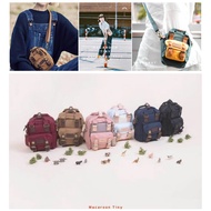 Doughnut Macaroon Tiny Waterproof Nylon Mini Tarvel Shopping Crossbody Sling Bag Smart phone Bag