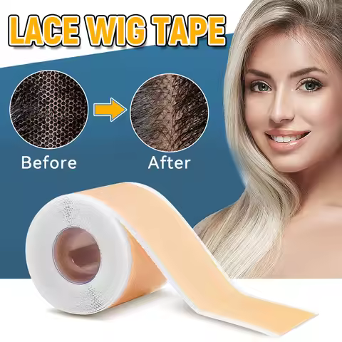 Ultra-thin Silicone Lace Tape Non-slip Adhesive Tape Wig Knots Healer Breathable Lace Wig Grids And 