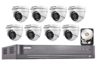 HIK 8CH 2MP 1080p HD Analog CCTV Security Camera Bundle for Hikvision 8 Channel Video Surveillance K