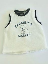 Quần Áo Búp Bê Bjd1/6 Tấc Ob24 Vải Nhỏ Blythe Áo Thun Áo Ba Lỗ Cổ Điển Kiểu Mỹ Đáng Yêu