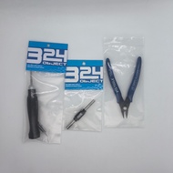 324 Mini Four-Wheel Drive Modified Tool 4mm/4.5mm Double-Headed Nut Socket Flat Cross Hexagon Socket