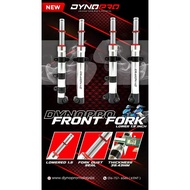 DYNOPRO RACING Y15 Y15ZR Y16 Y16ZR TURUN LOWER 1.5 INCH FRONT FORK CNC / STD ASSY SET GOLD BLACK ( I