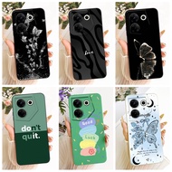 For Tecno Camon 20 Pro 5G CK8n Casing Fashion Butterfly Soft Silicone Cover For Tecno Camon 20 Pro 4