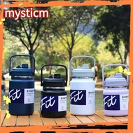 MYSTICM Water Bottle, Thickened 2L/2.5L Sports Water Bottles, Portable Stainless Steel Insulated BPA