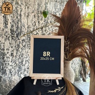 8R Wooden Photo Frame + Standing Frame