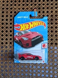 hotwheels hw diecast lb lbwk nissan gt-r r35 merah red edition