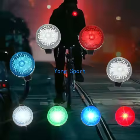 CNDY LED Safety Lamps Clip On Running Wraning Flashlights Clips for Biking Shoe Running Walking Jogg