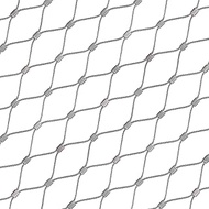 Wzmazingly Garden Fencing Mesh, Flexible Stainless Steel Rope Net, Mesh 5cm Wire Mesh Fencing, Safet