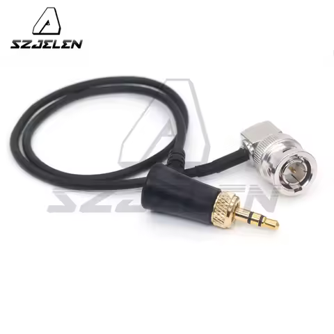 BNC to 3.5mm With Lock Audio Plug DEITY TC-1 Timecode Cable for Canon C70, C300 C500 /Sony Camera /Z