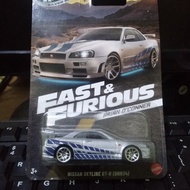 HOTWHEELS FNF BRIAN'S NISSAN SKYLINEGTR